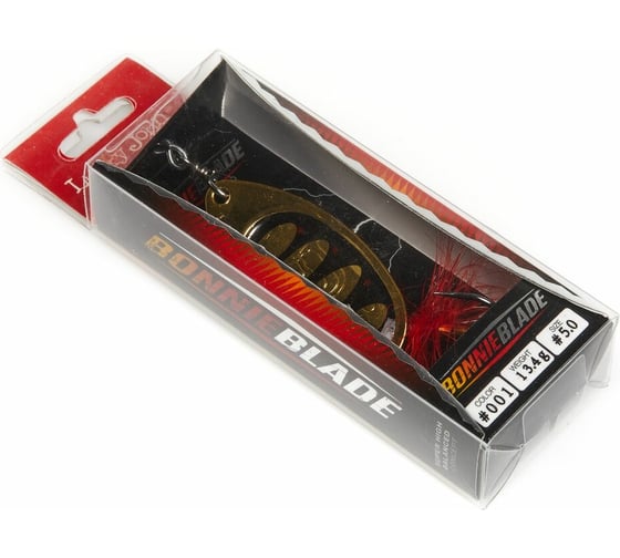 Вращающаяся блесна LUCKY JOHN BONNIE BLADE 05, 13.4г, цвет 001, в блистере LJBB05-001