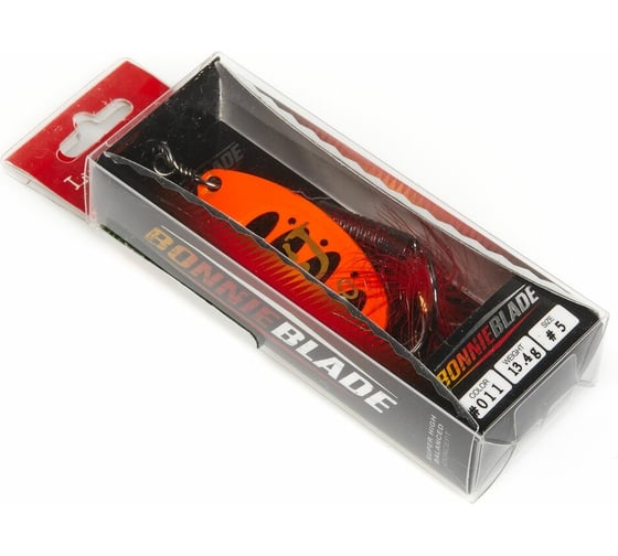 Вращающаяся блесна LUCKY JOHN BONNIE BLADE 05, 13.4г, цвет 011, в блистере LJBB05-011