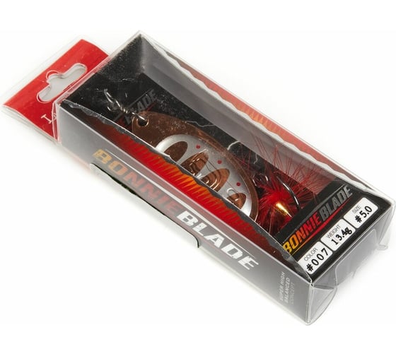 Вращающаяся блесна LUCKY JOHN BONNIE BLADE 05, 13.4г, цвет 007, в блистере LJBB05-007