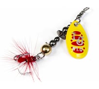 Вращающаяся блесна LUCKY JOHN BONNIE BLADE 01, 3.5г, цвет 010, в блистере LJBB01-010