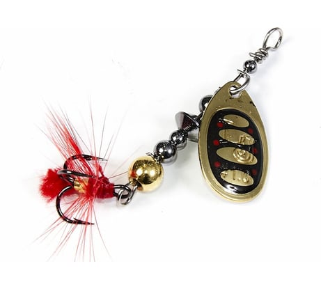 Вращающаяся блесна LUCKY JOHN BONNIE BLADE 01, 3.5г, цвет 001, в блистере LJBB01-001