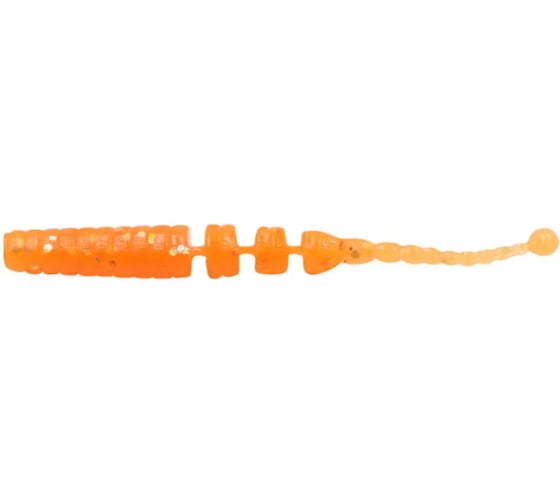 Слаг Yaman PRO Dasty, р.1,7 inch, цвет #03 - Carrot gold flake, 10 шт. YP-D17-03 1