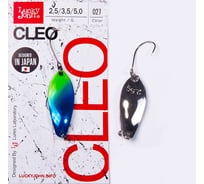 Колеблющаяся блесна LUCKY JOHN CLEO длина 34мм/03.5г, цвет 027 LJCL35-027