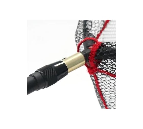 Подсачек складной телескопический Namazu Pro NoKnot Net PVC, L- 200 см, овальный обод 55x45 см, PVC/25/ NP-NKNP45-200
