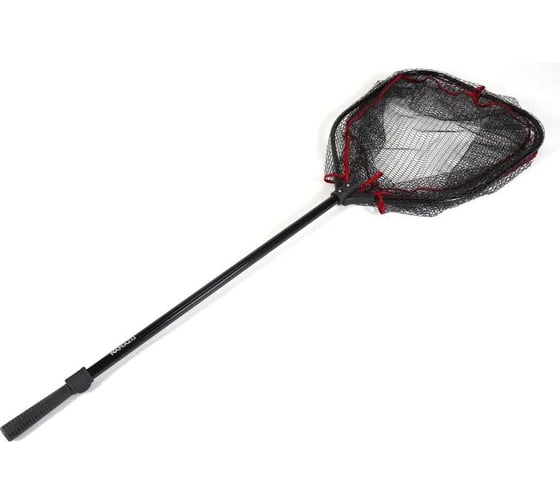 Подсачек складной телескопический Namazu Pro NoKnot Net PVC, L-160 см, квадр.складной обод 50 см, PVC/20/ NP-NKNP50-160