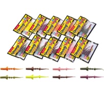 Съедобные искусственные слаги LUCKY JOHN LJ Pro Series UNAGI SLUG 2.5in 06.35 /01SET 100 шт. 140304-01SET