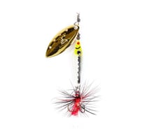 Вращающаяся блесна LUCKY JOHN TRIAN BLADE LONG, 12.0г, цвет 004, в блистере LJTBL12-004