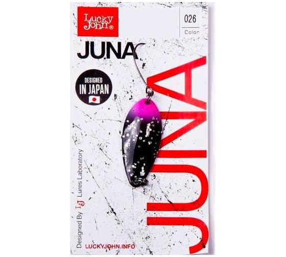 Колеблющаяся блесна LUCKY JOHN JUNA, длина 39 мм, 05.0г, цвет 026 LJJU50-026
