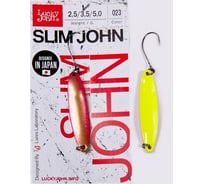 Колеблющаяся блесна LUCKY JOHN SLIM JOHN, длина 45 мм, 03.5г, цвет 023 LJSJ35-023