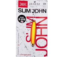 Колеблющаяся блесна LUCKY JOHN SLIM JOHN, длина 45 мм, 03.5г, цвет 024 LJSJ35-024