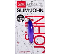 Колеблющаяся блесна LUCKY JOHN SLIM JOHN, длина 45 мм, 03.5г, цвет 031 LJSJ35-031