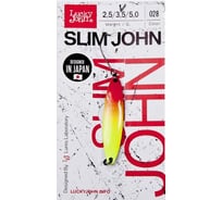 Колеблющаяся блесна LUCKY JOHN SLIM JOHN, длина 45 мм, 03.5г, цвет 028 LJSJ35-028