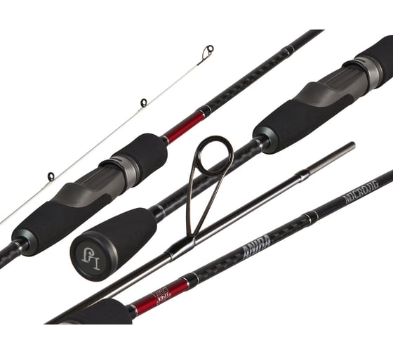 Спиннинговое удилище LUCKY JOHN Anira MICROJIG 5 6.6, с наконечником-стяжкой LJA-662ULF-PR