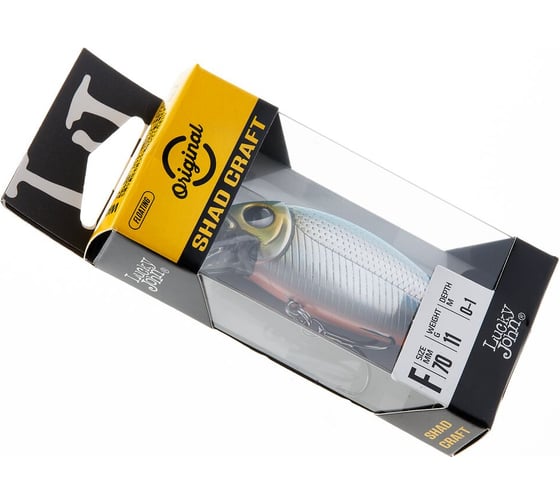 Плавающий воблер LUCKY JOHN LJ Original SHAD CRAFT F 07.00/A026 LJO1107F-A026