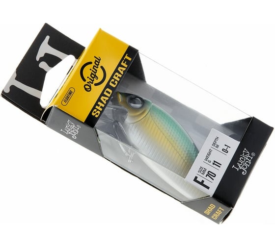 Плавающий воблер LUCKY JOHN LJ Original SHAD CRAFT F 07.00/A037 LJO1107F-A037