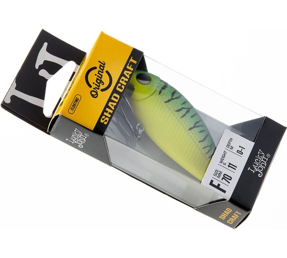 Плавающий воблер LUCKY JOHN LJ Original SHAD CRAFT F 07.00/A007 LJO1107F-A007