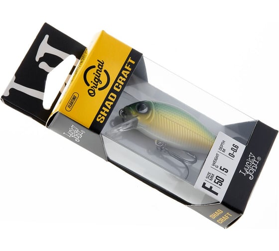 Плавающий воблер LUCKY JOHN LJ Original SHAD CRAFT F 05.00/A037 LJO1105F-A037
