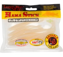 Съедобные искусственные виброхвосты LUCKY JOHN LJ Pro Series WACKY HAMA STICK 3.5in, цвет 033, 9шт. 140138-033