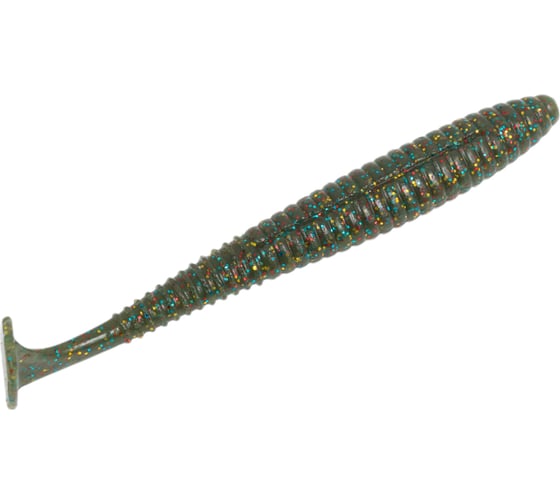Съедобные искусственные виброхвосты LUCKY JOHN LJ Pro Series S-SHAD TAIL 3.8in, цвет F08, 5шт. 140145-F08