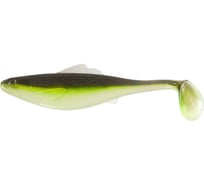 Съедобные искусственные виброхвосты LUCKY JOHN LJ Pro Series ROACH PADDLE TAIL 3.5in, цвет G02, 6шт. 140180-G02
