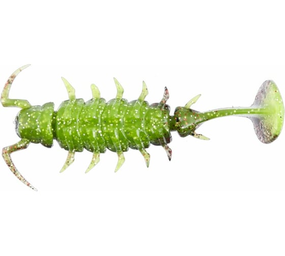 Съедобные искусственные виброхвосты LUCKY JOHN LJ Pro Series ALIEN BUG 1,5in, цвет T44, 10шт. 140164-T44