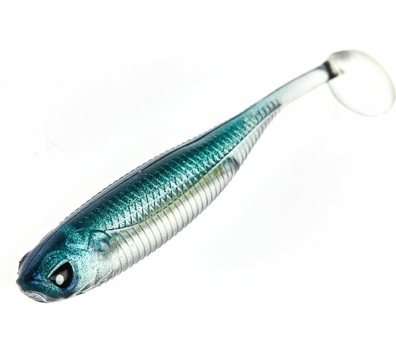 Виброхвосты LUCKY JOHN LJ 3D Series MAKORA SHAD TAIL 4.0in, цвет 001, 6шт. 140408-001 1