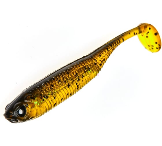 Виброхвосты LUCKY JOHN LJ 3D Series MAKORA SHAD TAIL 5.0in, цвет 005, 4шт. 140410-005