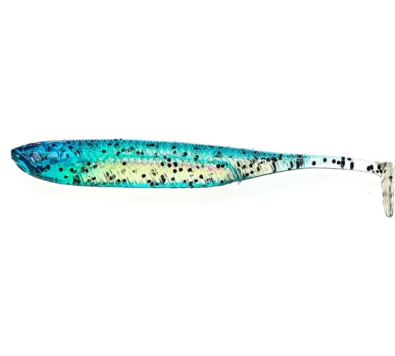 Виброхвосты LUCKY JOHN LJ 3D Series MAKORA SHAD TAIL 4.0in, цвет 002, 6шт. 140408-002