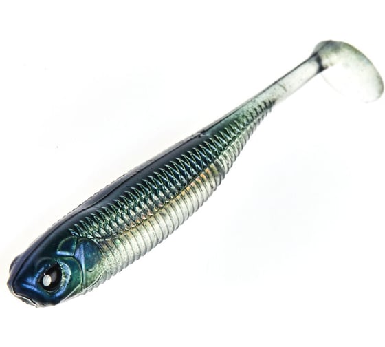 Виброхвосты LUCKY JOHN LJ 3D Series MAKORA SHAD TAIL 5.0in, цвет 001, 4шт. 140410-001 1