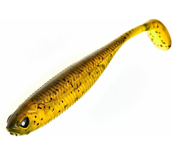 Виброхвосты LUCKY JOHN LJ 3D Series MAKORA SHAD TAIL 4.0in, цвет 005, 6шт. 140408-005 1