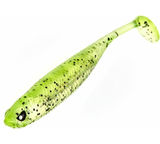 Виброхвосты LUCKY JOHN LJ 3D Series MAKORA SHAD TAIL 4.0in, цвет 006, 6шт. 140408-006 1