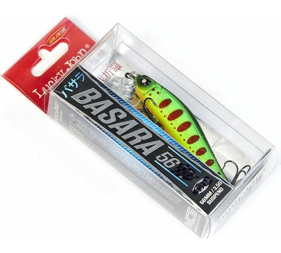 Плавающий воблер LUCKY JOHN LJ Pro Series BASARA F 05.60/201 BA56F-201