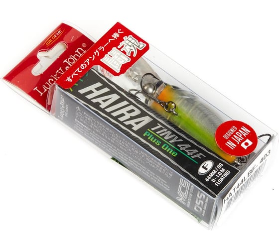 Плавающий воблер LUCKY JOHN LJ Pro Series HAIRA TINY LBF 04.40/403 HAT44LBF-403