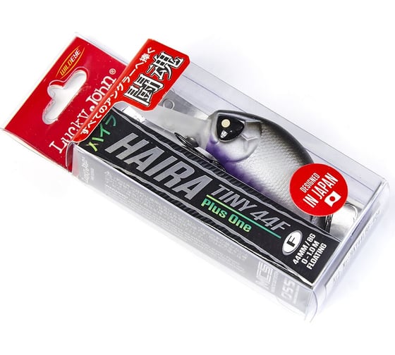 Плавающий воблер LUCKY JOHN LJ Pro Series HAIRA TINY LBF 04.40/404 HAT44LBF-404