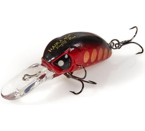 Плавающий воблер LUCKY JOHN LJ Pro Series HAIRA TINY LBF 03.30/202 Plus Foot HAT33LBF-202