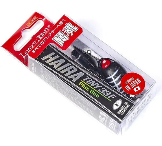 Плавающий воблер LUCKY JOHN LJ Pro Series HAIRA TINY LBF 03.30/204 Plus Foot HAT33LBF-204