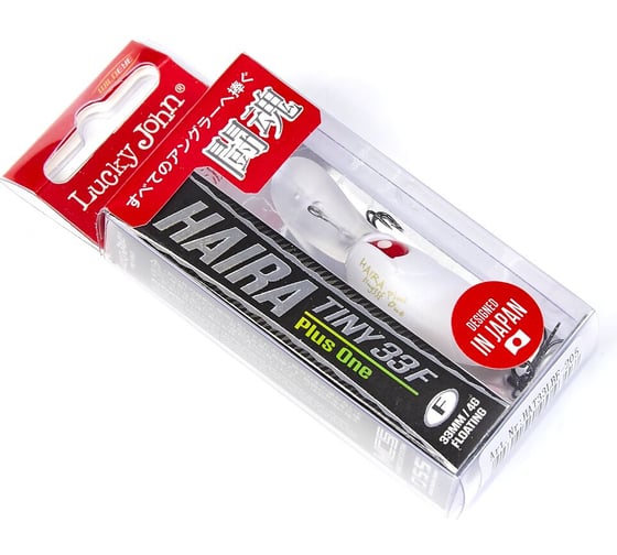 Плавающий воблер LUCKY JOHN LJ Pro Series HAIRA TINY LBF 03.30/205 Plus Foot HAT33LBF-205
