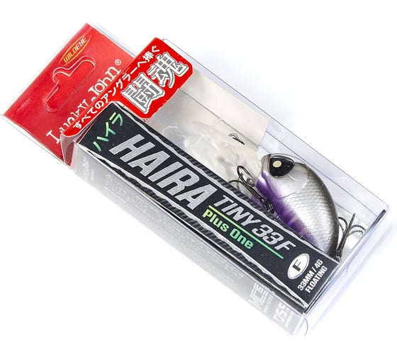 Плавающий воблер LUCKY JOHN LJ Pro Series HAIRA TINY LBF 03.30/404 Plus Foot HAT33LBF-404