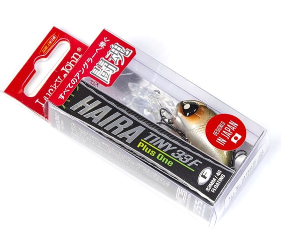 Плавающий воблер LUCKY JOHN LJ Pro Series HAIRA TINY LBF 03.30/401 Plus Foot HAT33LBF-401