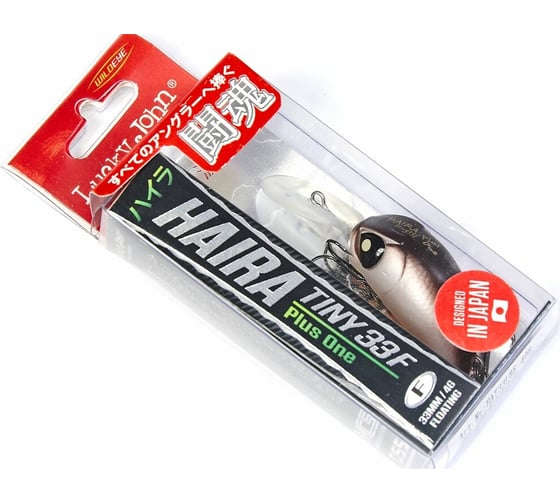 Плавающий воблер LUCKY JOHN LJ Pro Series HAIRA TINY LBF 03.30/406 Plus Foot HAT33LBF-406