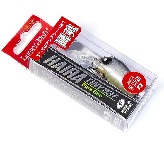 Плавающий воблер LUCKY JOHN LJ Pro Series HAIRA TINY LBF 03.30/403 Plus Foot HAT33LBF-403