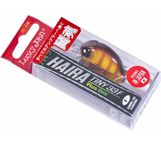 Плавающий воблер LUCKY JOHN LJ Pro Series HAIRA TINY LBF 03.30/146 Plus Foot HAT33LBF-146