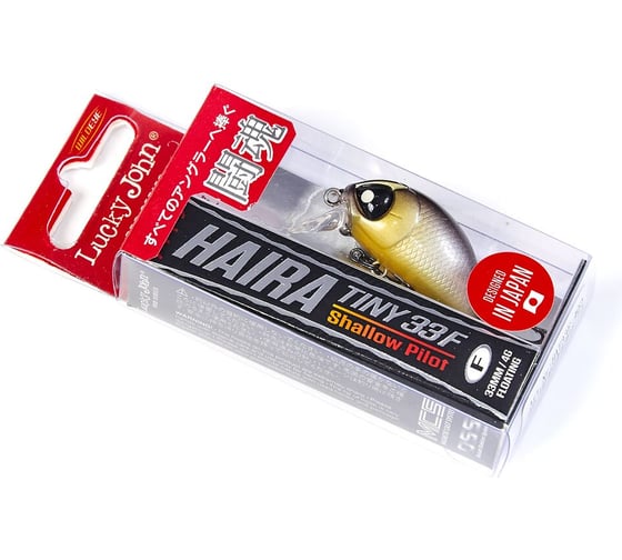 Плавающий воблер LUCKY JOHN LJ Pro Series HAIRA TINY F Shallow Pilot 03.30/402 HAT33F-402