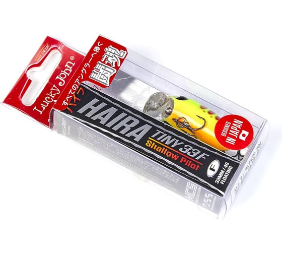 Плавающий воблер LUCKY JOHN LJ Pro Series HAIRA TINY F Shallow Pilot 03.30/201 HAT33F-201