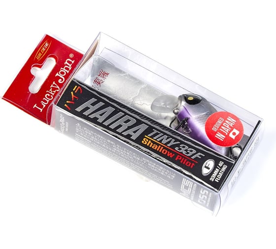 Плавающий воблер LUCKY JOHN LJ Pro Series HAIRA TINY F Shallow Pilot 03.30/404 HAT33F-404