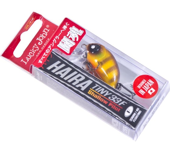 Плавающий воблер LUCKY JOHN LJ Pro Series HAIRA TINY F Shallow Pilot 03.30/146 HAT33F-146