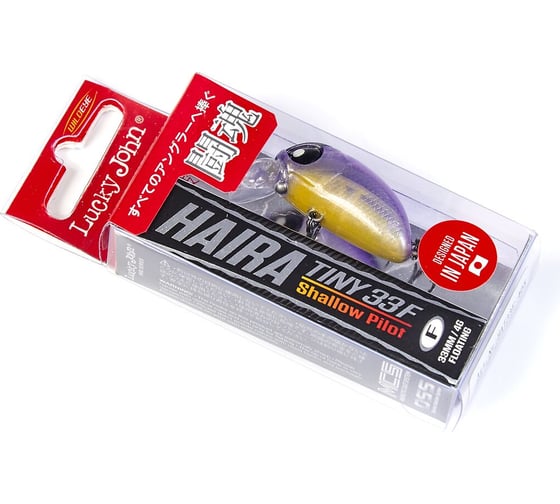 Плавающий воблер LUCKY JOHN LJ Pro Series HAIRA TINY F Shallow Pilot 03.30/405 HAT33F-405