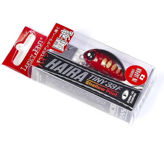 Плавающий воблер LUCKY JOHN LJ Pro Series HAIRA TINY F Shallow Pilot 03.30/202 HAT33F-202