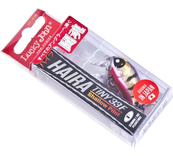 Плавающий воблер LUCKY JOHN LJ Pro Series HAIRA TINY F Shallow Pilot 03.30/114 HAT33F-114