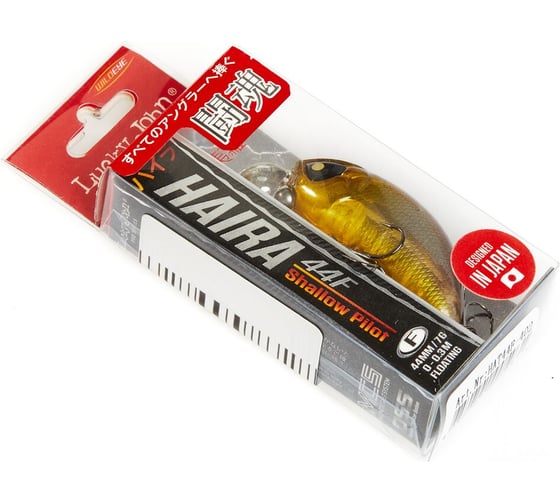 Плавающий воблер LUCKY JOHN LJ Pro Series HAIRA TINY F 04.40/402 HAT44F-402